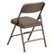 Emma and Oliver 4 Pack Home & Office Portable Party Events Padded Metal Folding Chair